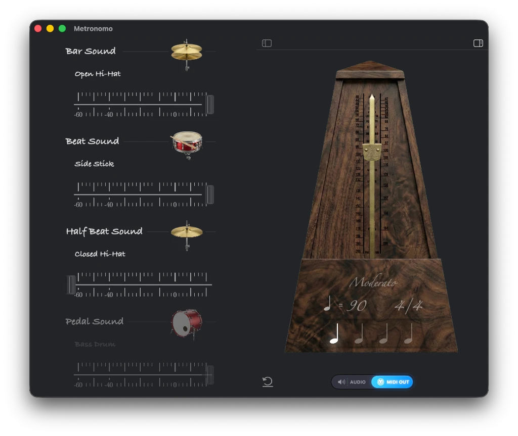 Sound Mixer Interface
